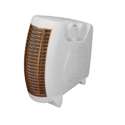 Chauffage soufflant électrique portable avec 2 réglages de chaleur 1200W BLANC Vendos85