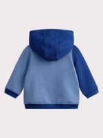 Gilet à capuche bleu vif pour bébé garçon – Image 4