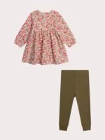 Ensemble à fleurs pour bébé fille – Image 8