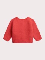 Cardigan pivoine pour bébé fille – Image 5