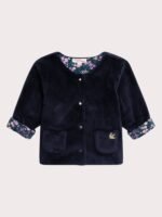 Cardigan réversible pour bébé fille