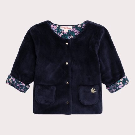 Cardigan réversible pour bébé fille
