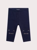Pantalon bleu marine pour bébé fille
