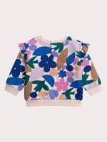 Sweat-shirt fleuri pour bébé fille – Image 5