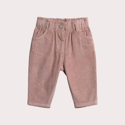 Pantalon rose poudre pour bébé fille