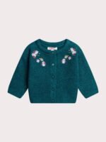 Cardigan Bleu pour bébé fille
