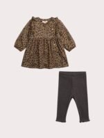 Ensemble léopard pour bébé fille