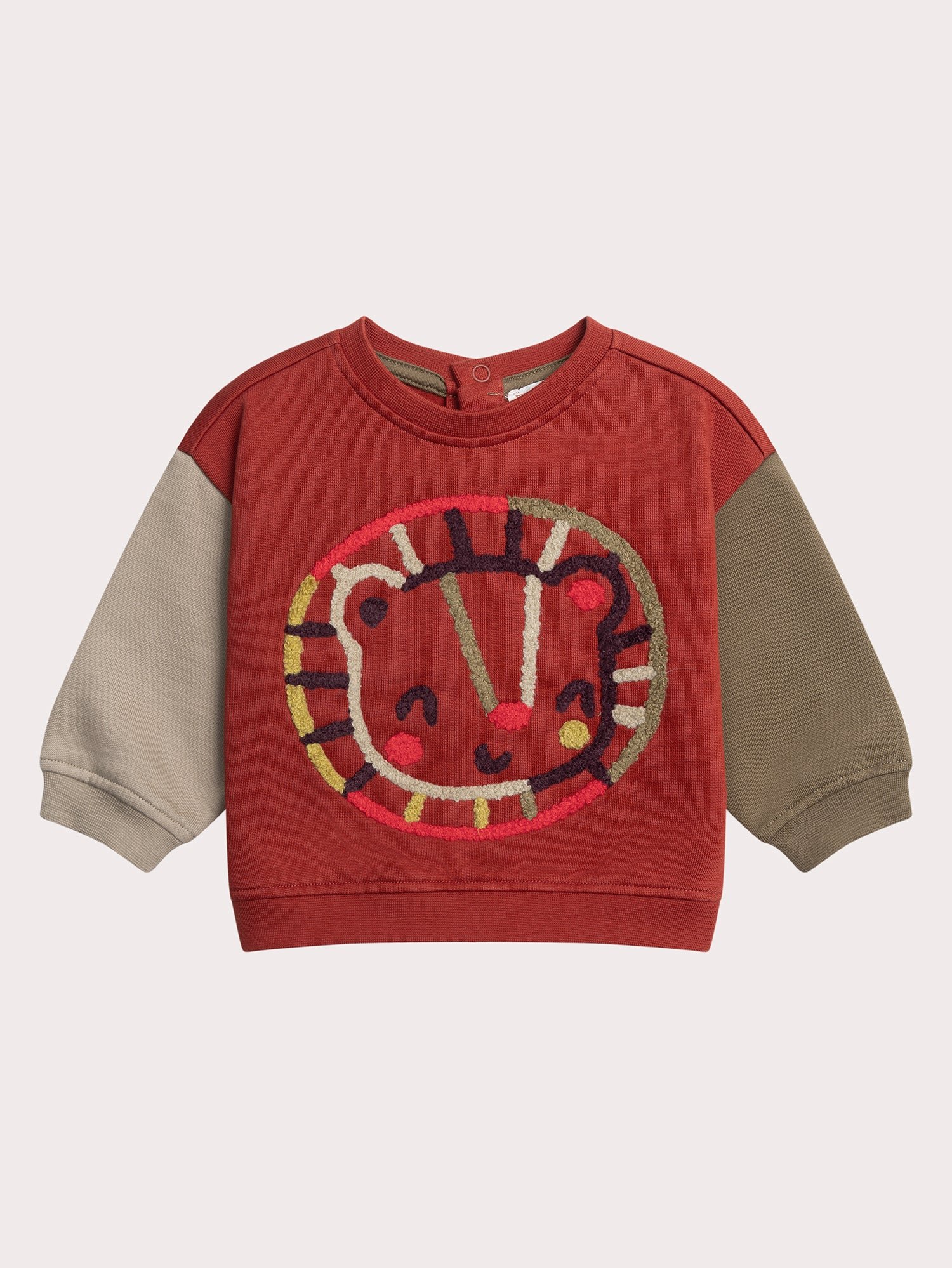 25WG10M1SWE_F522_118b741495-8dcf-4b66-afa7-ea13f9cb40c1 Sweat-Shirt rouge pour bébé garçon – Image 1