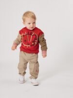 Sweat-Shirt rouge pour bébé garçon – Image 2