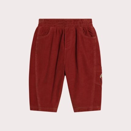 Pantalon rouge zèbre pour bébé garçon