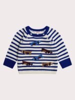 Pull à rayures pour bébé garçon