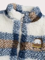 Veste à carreaux pour bébé garçon – Image 3