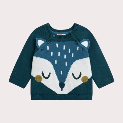 Pull renard pour bébé garçon