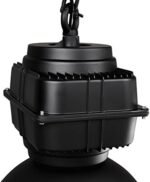 NEUF - KoKoon HL00420BL Suspension Design TEOL en. Métal. E27. 40 W. Noir. 40 x 40 x 50 cm – Image 4