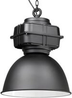 NEUF - KoKoon HL00420BL Suspension Design TEOL en. Métal. E27. 40 W. Noir. 40 x 40 x 50 cm