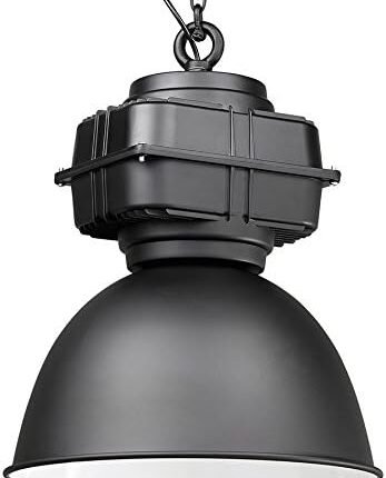 NEUF - KoKoon HL00420BL Suspension Design TEOL en. Métal. E27. 40 W. Noir. 40 x 40 x 50 cm