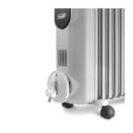 Radiateur Bain D'huile -   - 1500 W - Jusqu'a 45 M2 - Mobile - Fonction Anti-gel - Gris Delonghi – Image 4