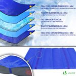 Matelas panier pour chien avec tapis gel rafraichissant amovible 76x51x9cm – Image 5