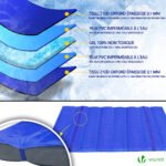 Matelas panier pour chien avec tapis gel rafraichissant amovible 115x81x9cm – Image 5