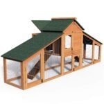 Poulailler en Bois XL avec Pondoir et Perchoir