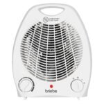 Radiateur et Ventilateur Soufflant. Portable. Air Chaud / Froid. Thermostat 2000 Blanc HT1126