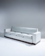 CANAPÉ EN CUIR. JACQUES ADNET. 1930s – Image 2