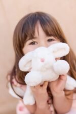 Peluche - Lapin Ninon blanc