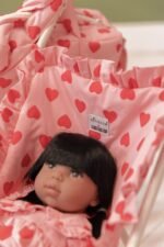 Poussette - Volants cœur bonton + minikane – Image 3