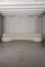 CANAPÉ BOUCLETTE BLANCHE MODULABLE – Image 6