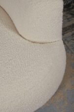 CANAPÉ BOUCLETTE BLANCHE MODULABLE – Image 10