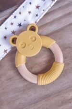 Hochet - Silicone jaune