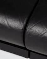 CANAPÉ DEUX PLACES OBLIQUA EN CUIR. MARIO BOTTA. 1980s – Image 16