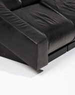 CANAPÉ DEUX PLACES OBLIQUA EN CUIR. MARIO BOTTA. 1980s – Image 13