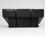 CANAPÉ DEUX PLACES OBLIQUA EN CUIR. MARIO BOTTA. 1980s – Image 14