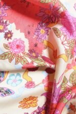 Foulard triangle le jardin – Image 3