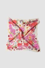 Carré 65 en soie Le jardin