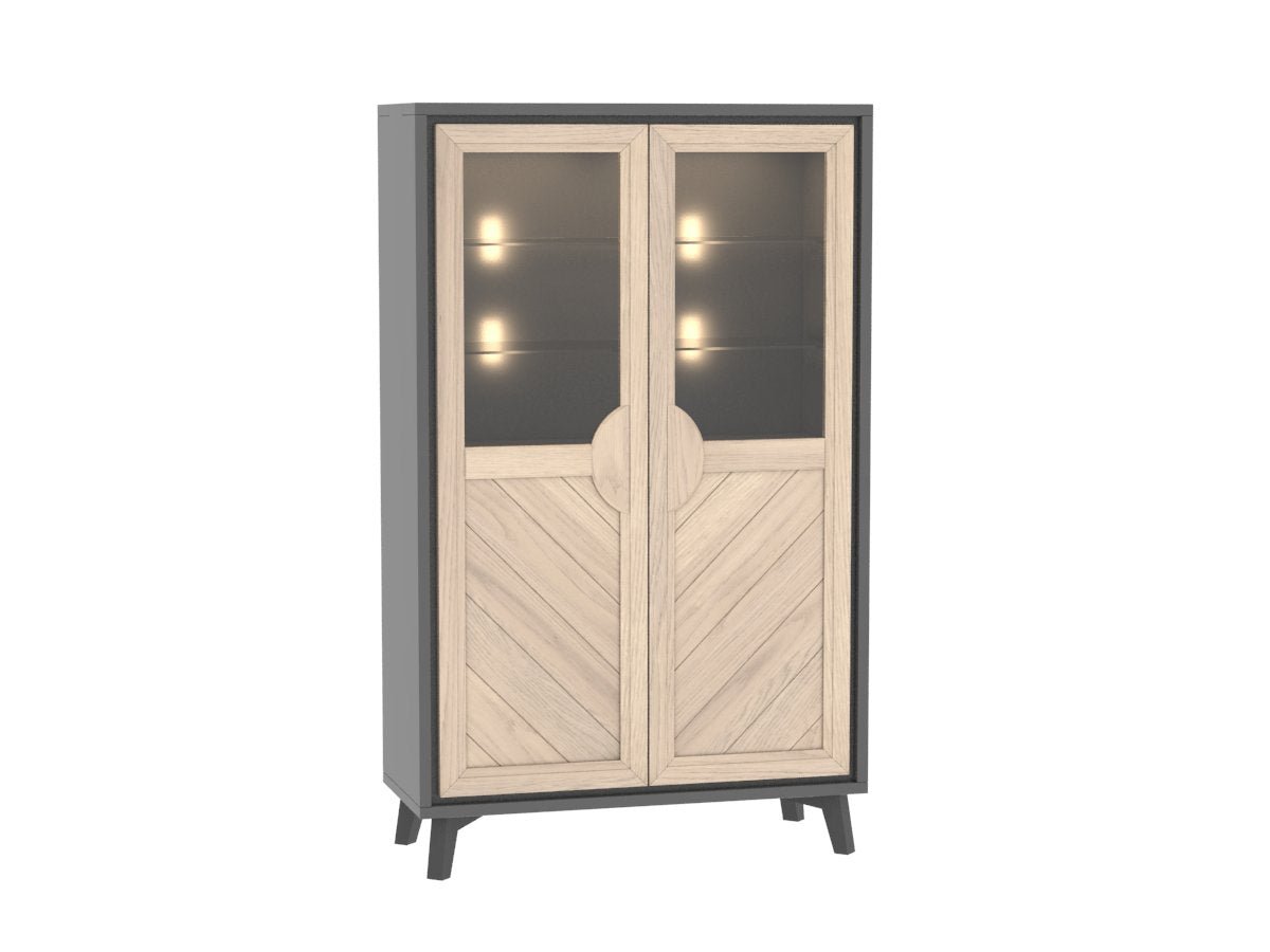 HA520V_20BI-TON HAUSSMANN - Vitrine 2 portes – Image 1