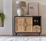 HAUSSMANN - Meuble d'appui 2 portes. 1 tiroir. 1 niche – Image 2