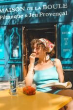 Carré 65 en soie Le jardin – Image 7