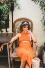 Foulard bandeau  Le jardin