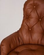 CANAPÉ EN CUIR KARATÉ MICHEL CADESTIN. 1970s – Image 9