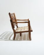 CANAPÉ JOSÉ EN CHÊNE. GUILLERME ET CHAMBRON. 1950s – Image 7