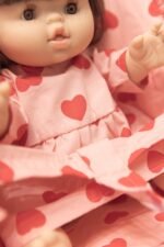 Accessoire poupon - Ensemble Faustine cœur bonton + minikane – Image 4