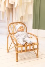 Accessoire poupon - Ensemble Corentin étoilé bleu bonton + minikane – Image 2