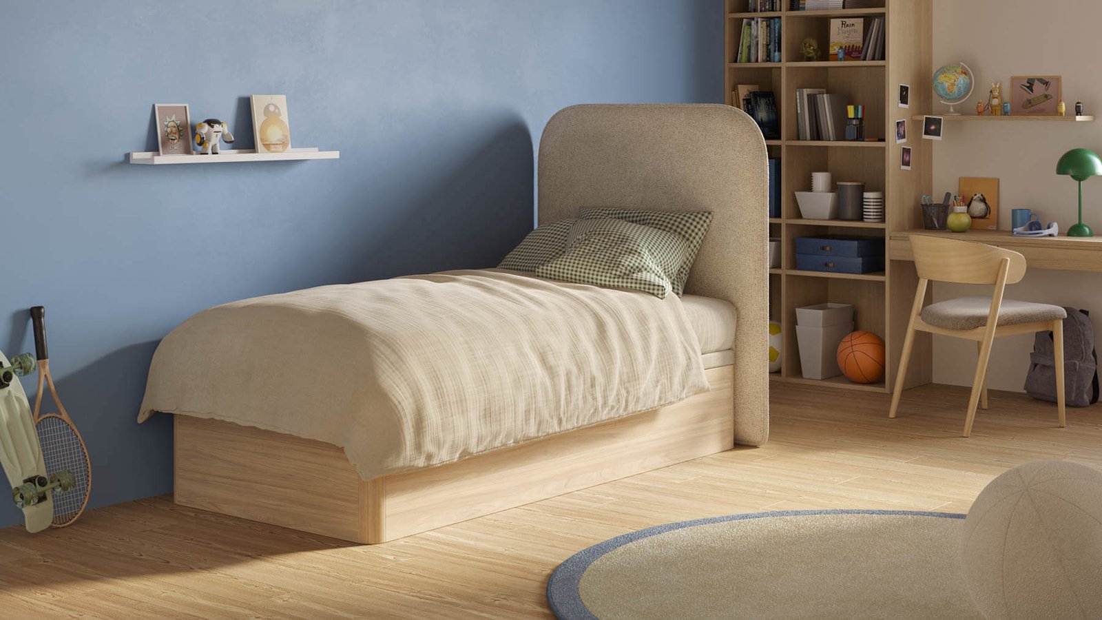 NOSTERUELX-Photo-ambiance-Lit-coffre-TERUEL_4884d070-b8cf-4aff-97bf-3d07152ec8aa Lit coffre TEDDY latéral Bois Cambrian – Image 1