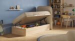 Lit coffre TEDDY latéral Bois Cambrian – Image 2