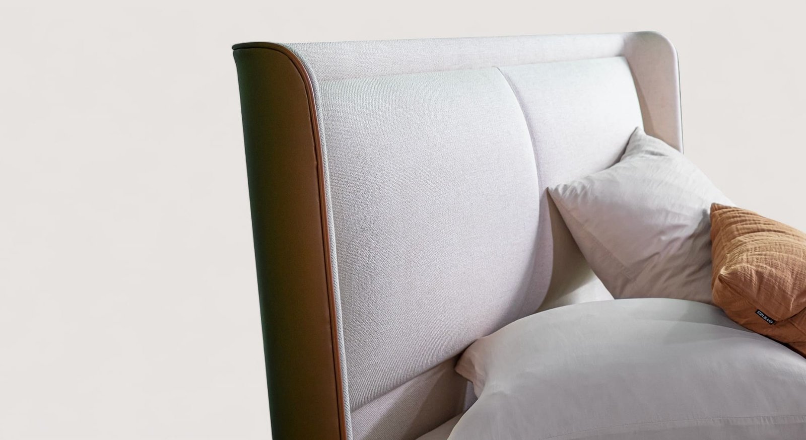 WEDLITISAB-Photo-packshot-Lit-coffre-ISABEL-7 Lit coffre avec tête de lit ISABEL Cosmic Beige / Cassa/-Brown – Image 1