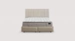 Pack lit coffre. matelas et tête de lit AMSTERDAM Zeugma Beige – Image 2