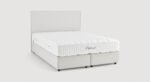 Pack lit coffre. matelas et tête de lit NINA Queens Beige – Image 5
