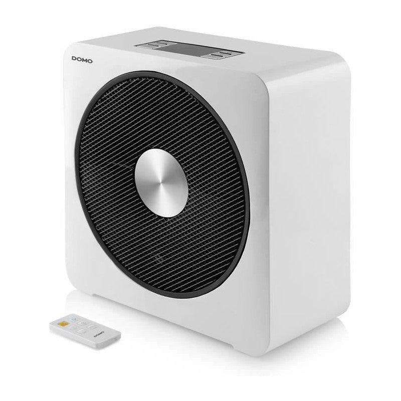 a5a939b62a474846a7ae1bb0ef86ffd6 Chauffage Céramique - 2500 W - Domo - Do7344h - 34.8 X 18.3 X 35.2 Cm - Blanc Domo – Image 1